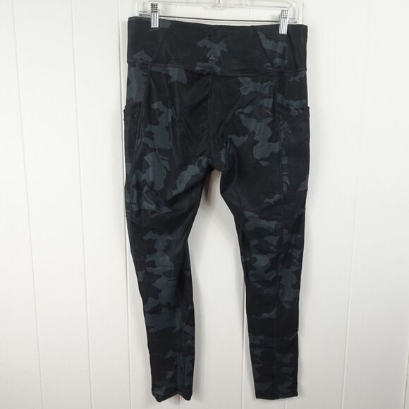 Prana Womens Electa Legging II Black Camo X-Large - Picture 8 of 11